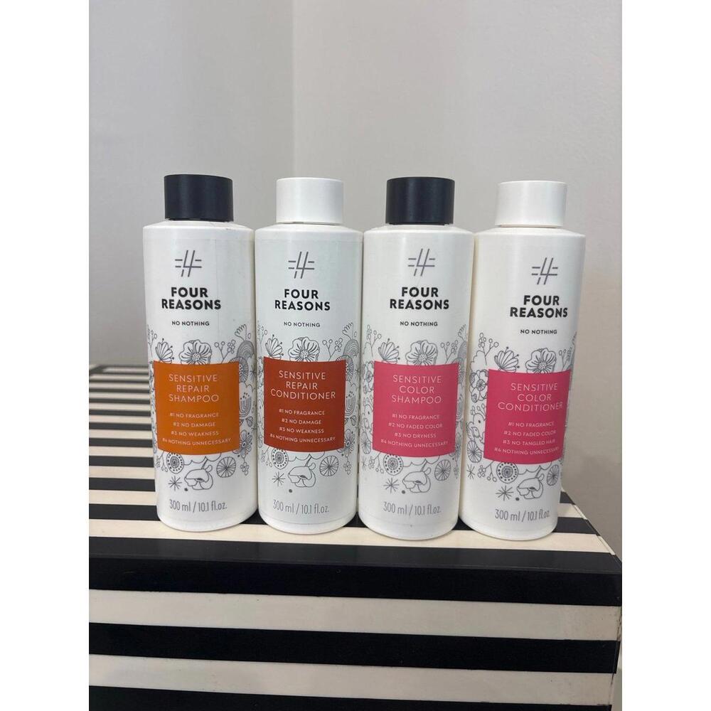 Four Reasons No Nothing Sensitive Haircare Set – Shampoo & Conditioner